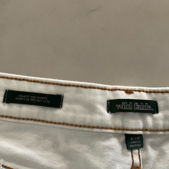 Wild Fable highest rise shorts Sz 8 - Picture 2 of 3